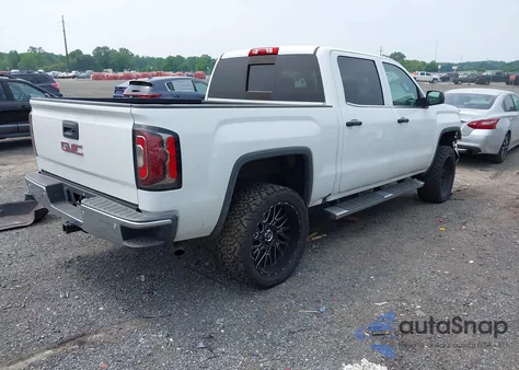 2018 GMC Sierra K1500 Slt from USA, damaged, VIN 3GTU2NEC1JG623376